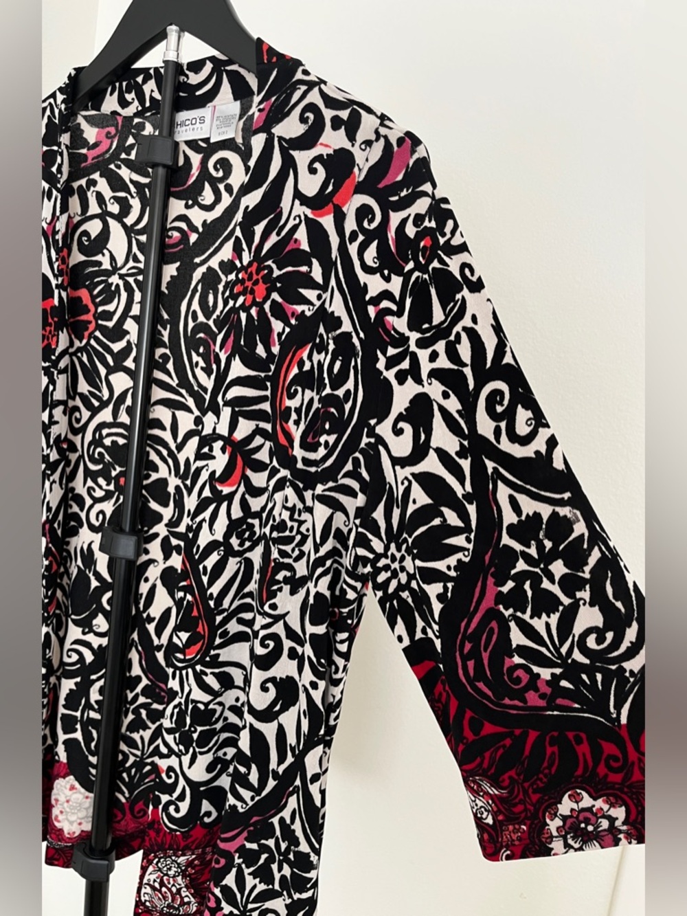 ✈️ Chico’s Travelers Jacket/Cardigan 🖤 Luxe Travel Chic + Effortless Style - Picture 7 of 14